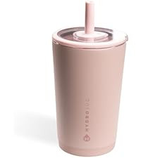 HydroJug Everyday Tumbler 20 oz – Ceramic-Lined Insulated Tumbler with Straw and Soft-Touch Lid... | Amazon (US)