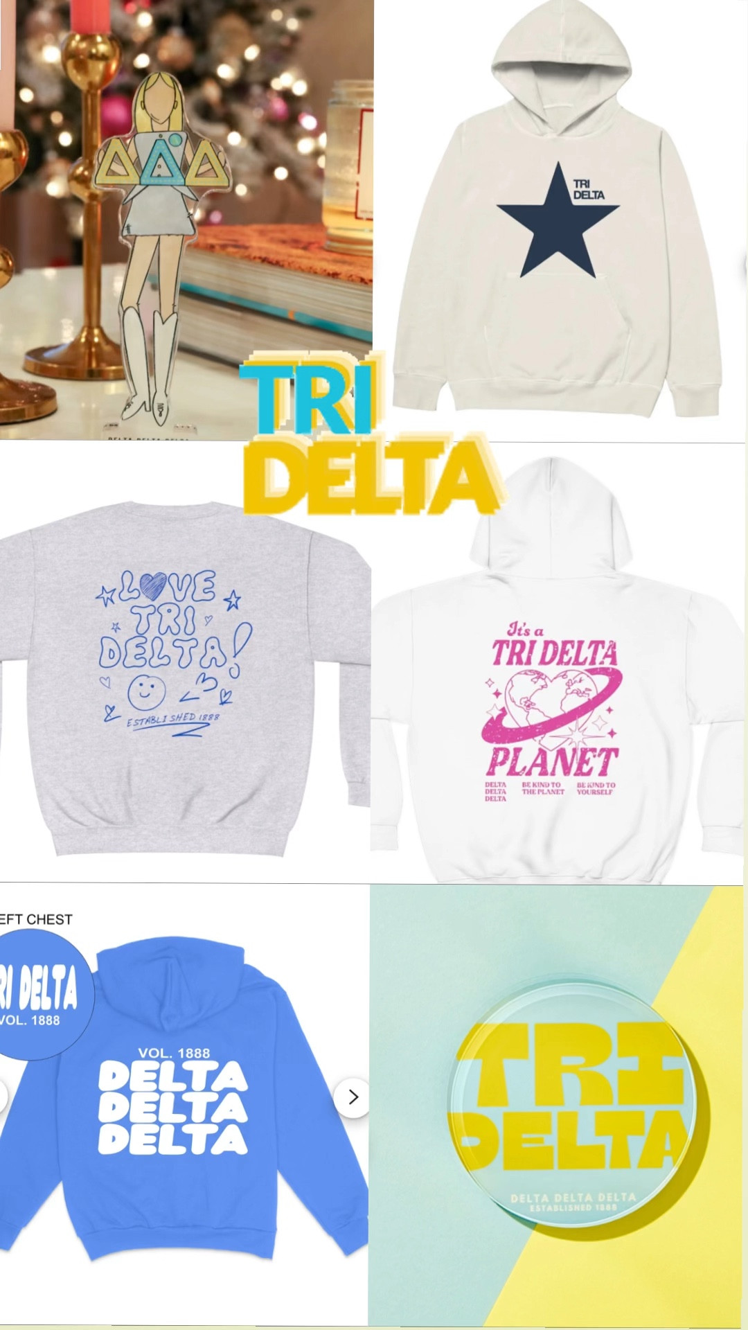 Tri Delta Merch!! 🐬 🔱 

#LTKFindsUnder100 #LTKStyleTip #LTKGiftGuide