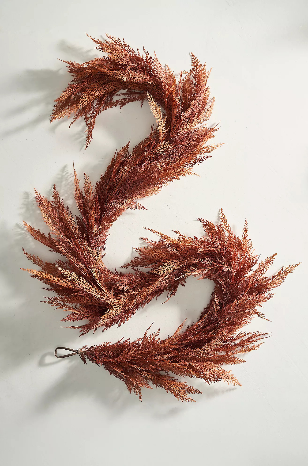 Faux Autumn Cedar Garland | Anthropologie (US)