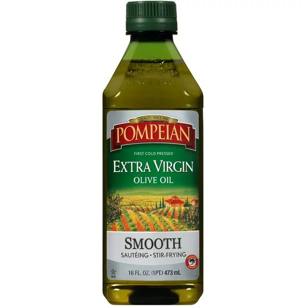 Pompeian Smooth Extra Virgin Olive Oil - 16 fl oz - Walmart.com | Walmart (US)