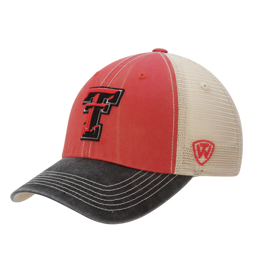 Texas Tech Red Raiders Top of the World Offroad Trucker Adjustable Hat - Scarlet | Fanatics