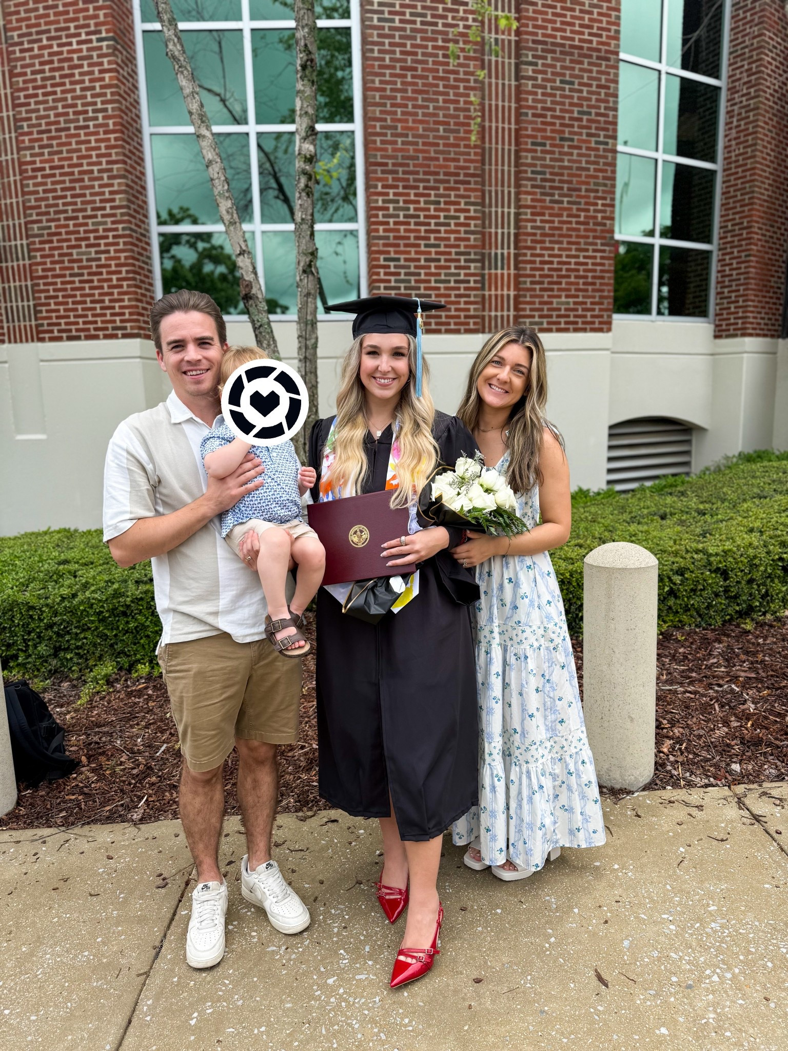 Baby is 20 months in 3T- size up! I am in xs but a small would fit better and more comfortably! 