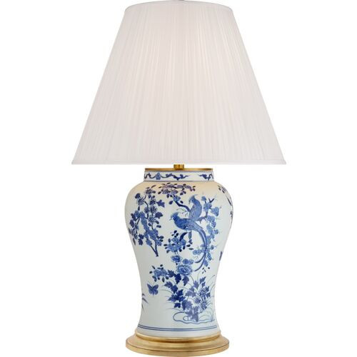Ralph Lauren Home - Visual Comfort - Blythe Medium Table Lamp | Desk Lamp, Bedside Lamp - Blue | One Kings Lane