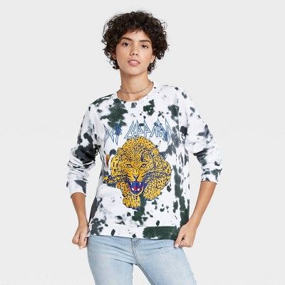 Women's Def Leppard Graphic Sweatshirt | Target