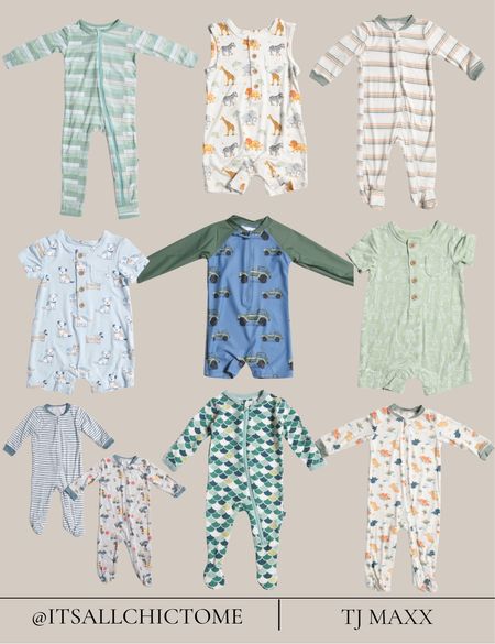 TJ Maxx baby boy clothes- milkberry and kickee pants are the SOFTEST 

#LTKbaby
