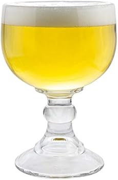 Chefcaptain Schooner Beer Glass - 21.5 Oz Extra Large Goblet Crystal Style ZERO LEAD Shrimp Cockt... | Amazon (US)