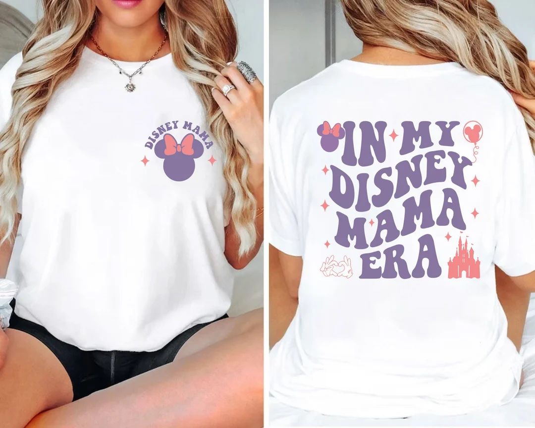 In My Disney Mama Era Shirt, Disney Besties Shirt, Disney Cousins Shirt, Disney Mom Grandma Shirt... | Etsy (US)