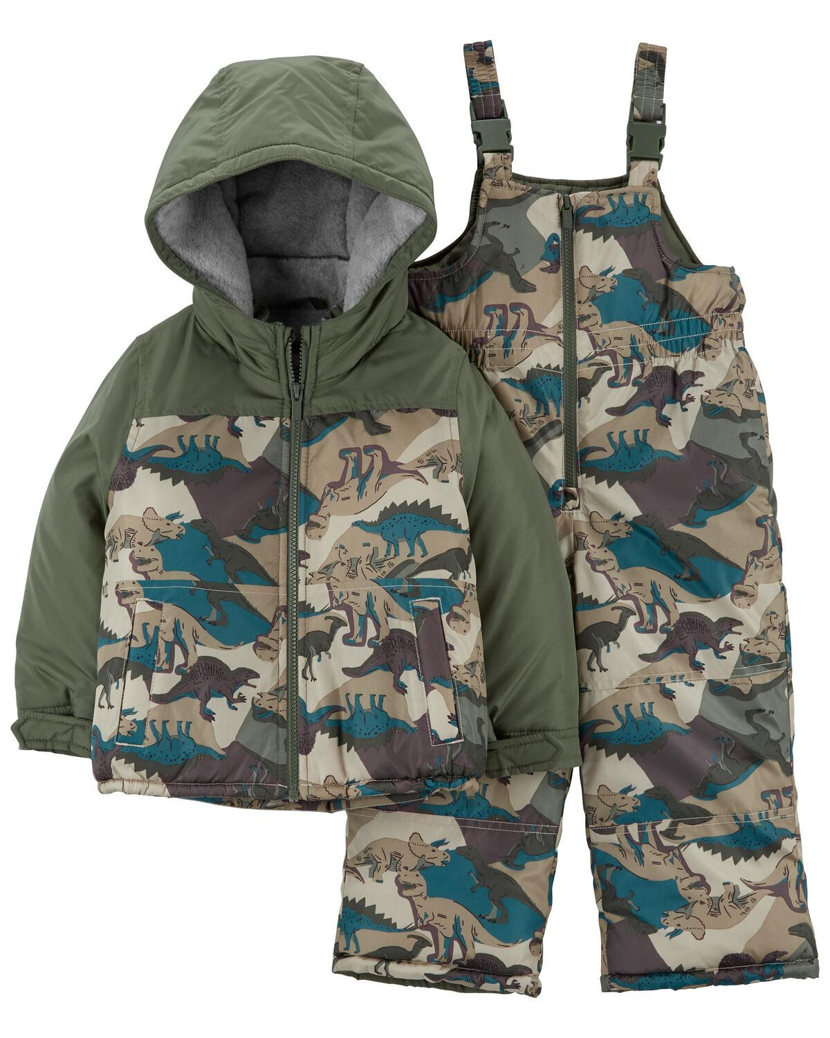 Green Baby 2-Piece Camo Snowsuit | carters.com | Carter's