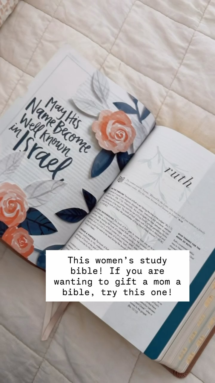 This study Bible would make the perfect gift for Mother’s Day! It’s beautiful!

Loverly Grey, She Reads Truth, women’s study bible, women’s bible

#LTKMothersDay