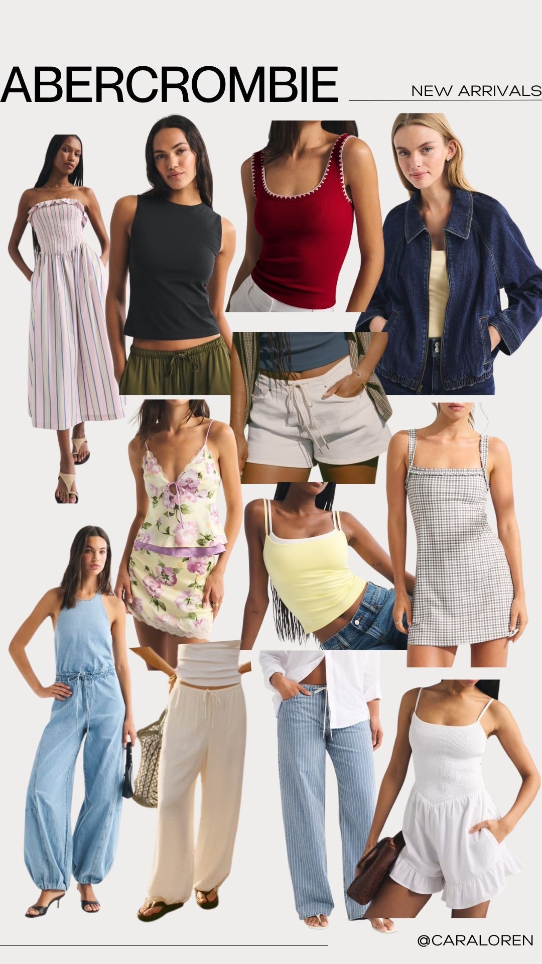 My @abercrombie new arrival picks! 15% off almost everything or 20% off 3+ items!!

#LTKSaleAlert #LTKootd