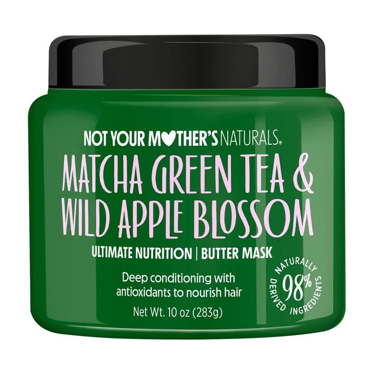 Not Your Mother's Naturals Matcha Green Tea & Apple Blossom Ultimate Nutrition Butter Hair Mask, ... | Walmart (US)