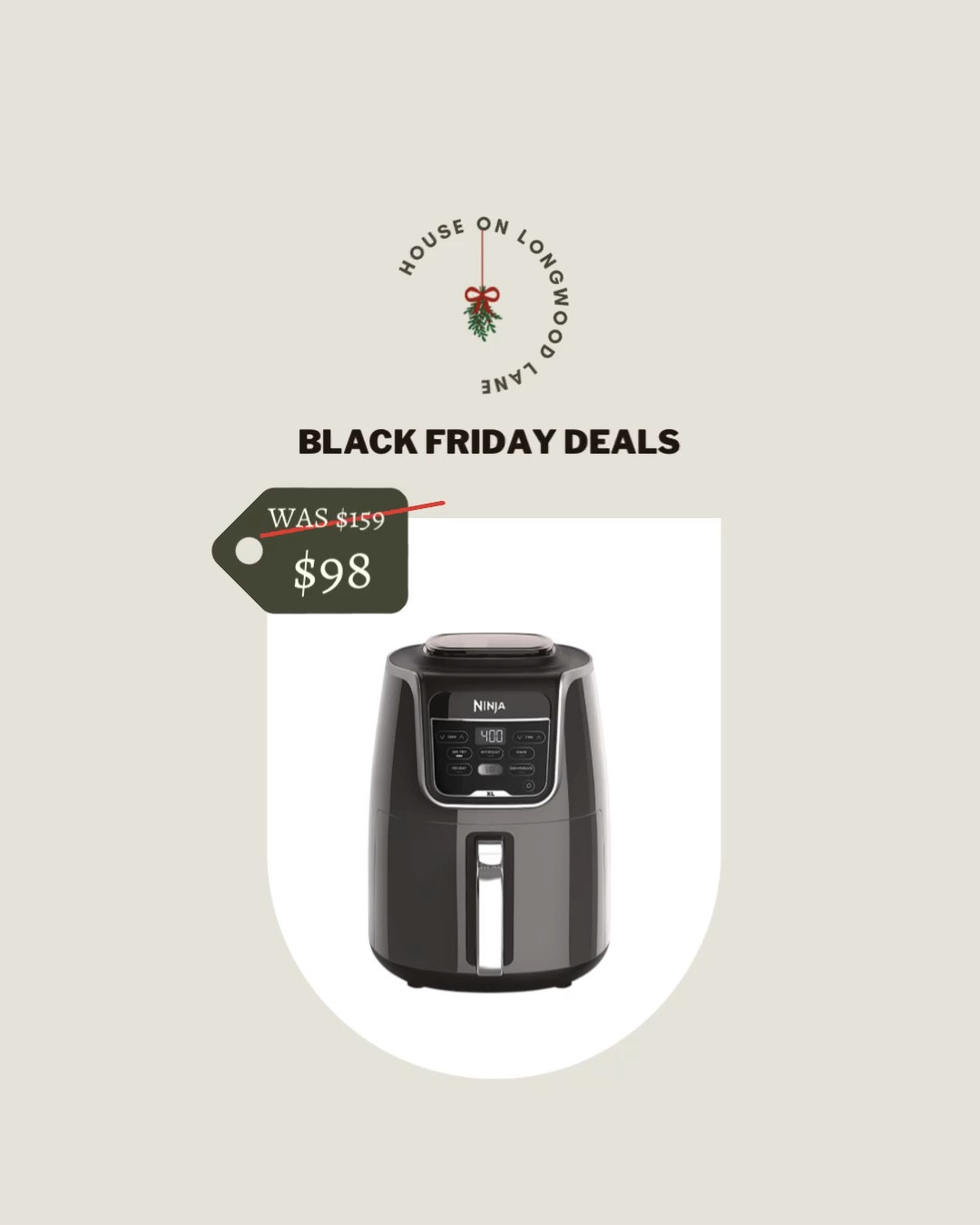 Black Friday Deal! Save 38% OFF a Ninja Air Flyer! This is a must have in the kitchen. Will save so much time and effort into cooking a delicious meal! It would also be a great gift idea! 

#LTKunder100 #LTKsalealert #LTKHoliday