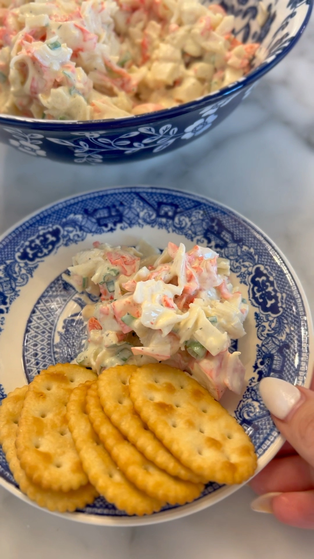Crab salad recipe 

#LTKFamily #LTKHome #LTKVideo