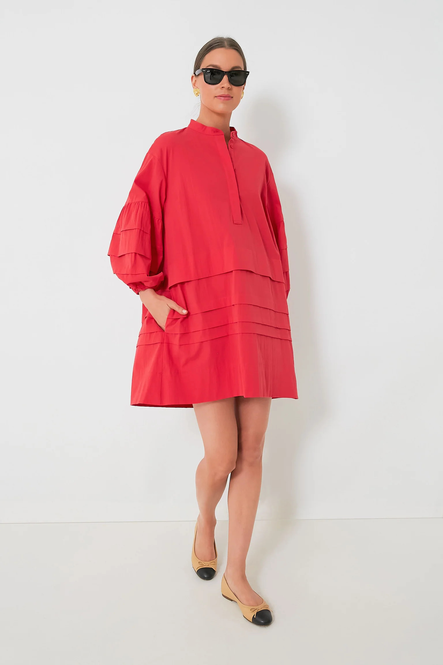 Red Chelsea Dress | Tuckernuck (US)