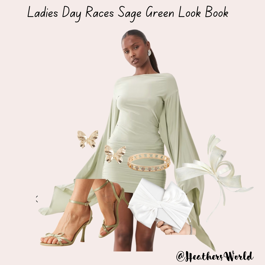 Look Book Races Sage Green Outfit Inspiration  

#lookbook #ootd #fashion #springootd #outfitinspo #ladiesday #racesoutfits  

 #LTKuk #LTKspring #LTKstyletip