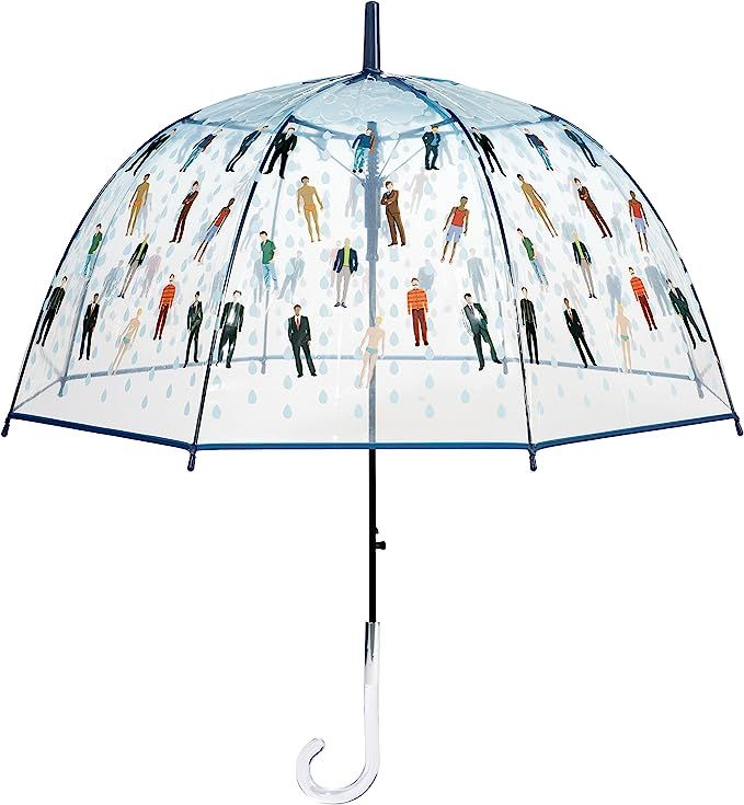 Raining Men Clear Bubble Dome Umbrella - Perfect White Elephant Gift, or Birthday Gift | Amazon (US)