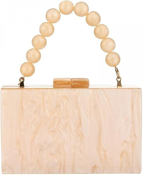 Gets Acrylic Clutch Purses for Women with Marbling Purses and Handbags Elegant Banquet Evening Cr... | Amazon (US)