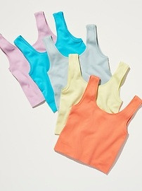 Athleta Girl Rise Above Rib Crop Tank | Athleta