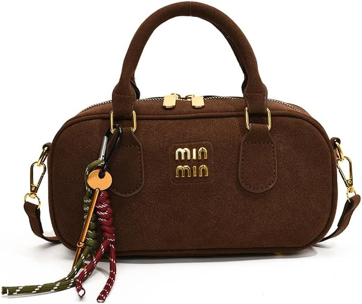 Suede Crossbody Bags for Women,Autumn Winter Handbags Purse, Can be used handbag or shoulder bag ... | Amazon (US)