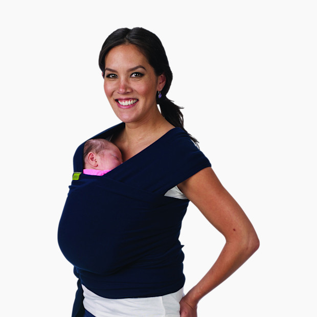 Boba Baby Wrap Carrier in Navy Size 0-18 months | cotton/spandex | Babylist