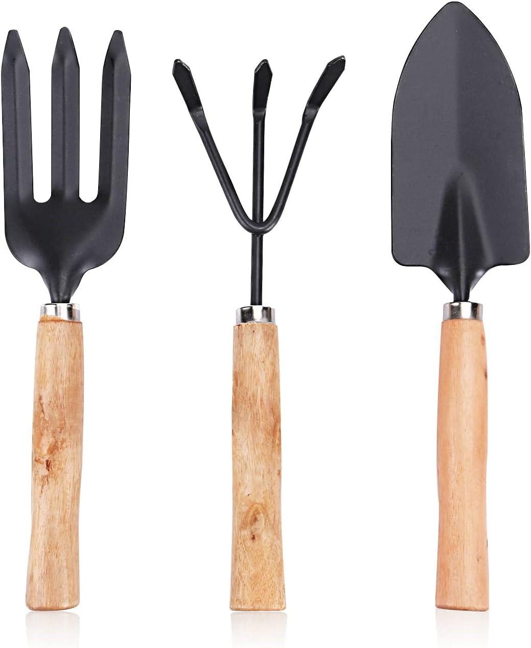 N/C Garden Tool Set,3 PCS Garden Tool Kit Including Hand Fork,Hand Rake and Hand Trowel,Garden Gi... | Amazon (US)