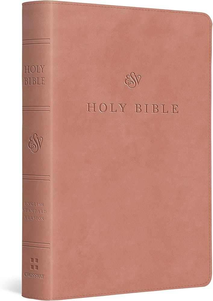 ESV Large Print Compact Bible, Red Letter (TruTone, Pink) | Amazon (US)