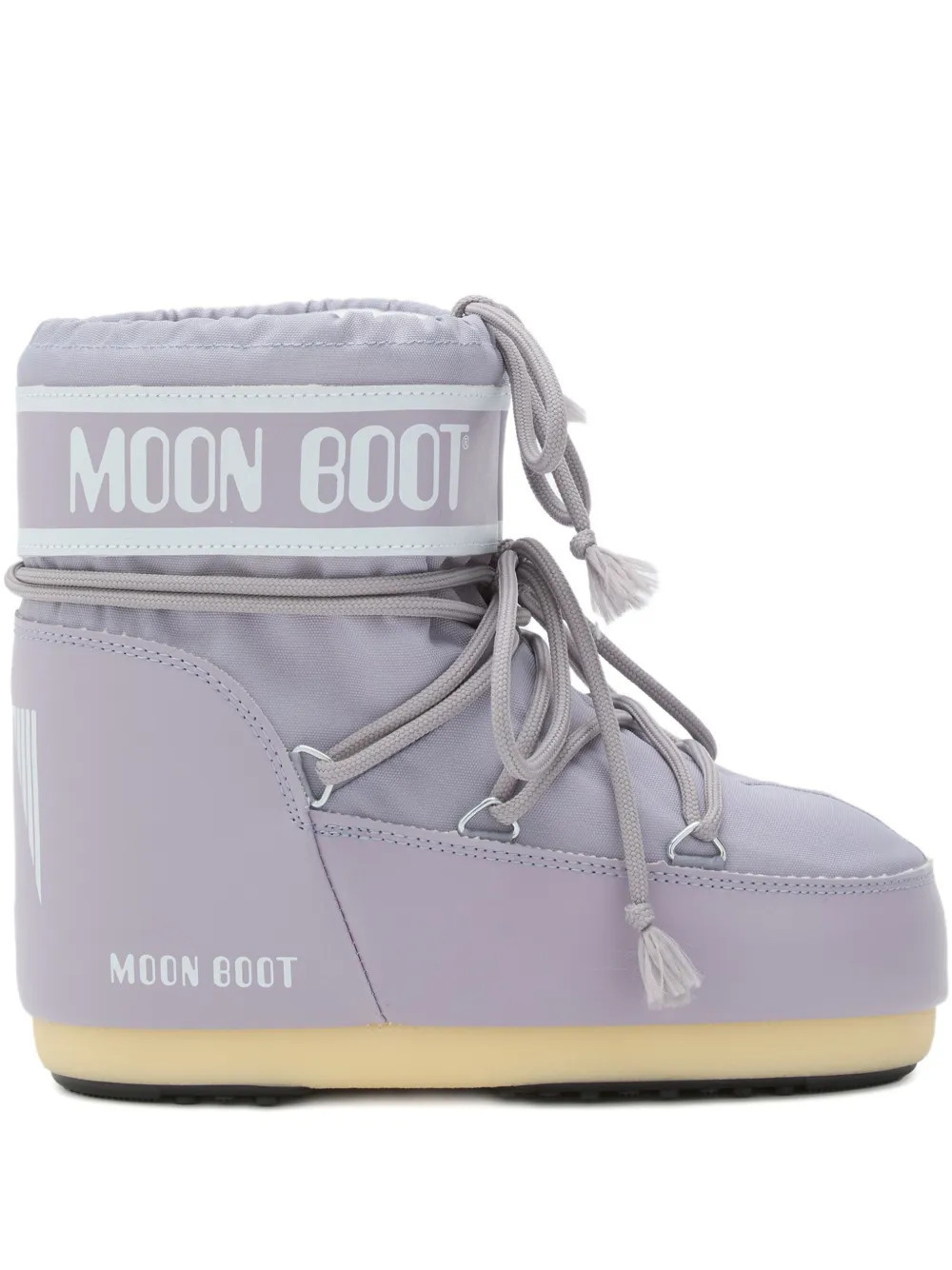 Moon Boot Icon padded logo-detail boots - Purple | Farfetch Global