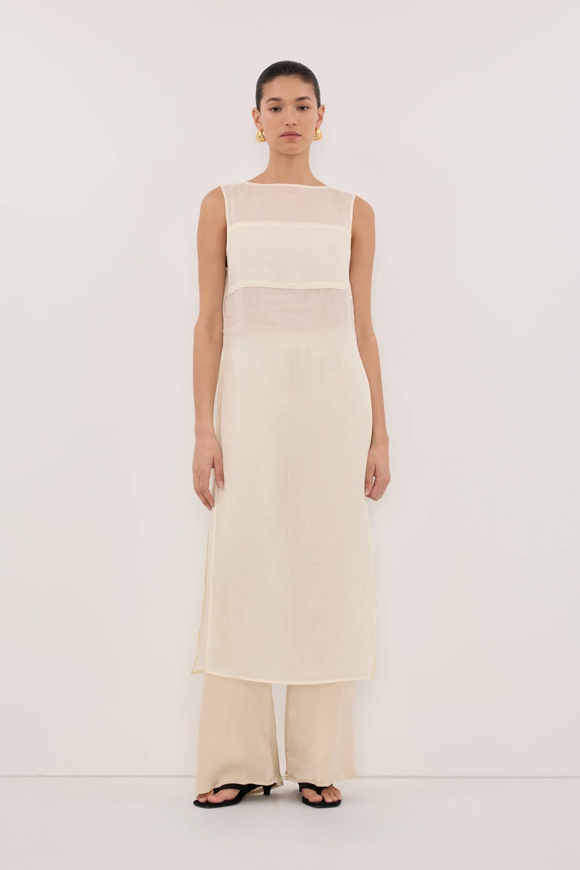 KAI STRAW RAMIE TUNIC TOP | DISSH