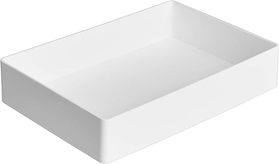 Amazon Basics Plastic Organizer - Accessory Tray, White | Amazon (CA)