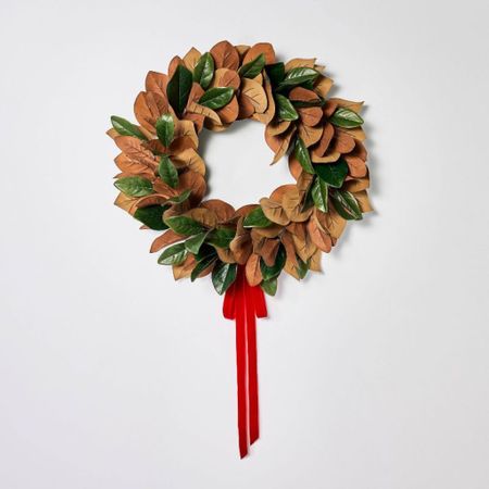 Target magnolia wreath xl and medium size ✨ target Christmas decor holiday decor Christmas wreath 

#LTKHoliday #LTKsalealert #LTKhome