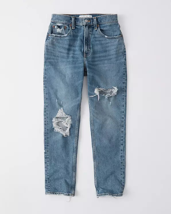High Rise Mom Jeans | Abercrombie & Fitch US & UK