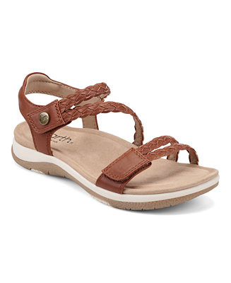 Women's Stellon Braided Strappy Flat Sandals | Macy's