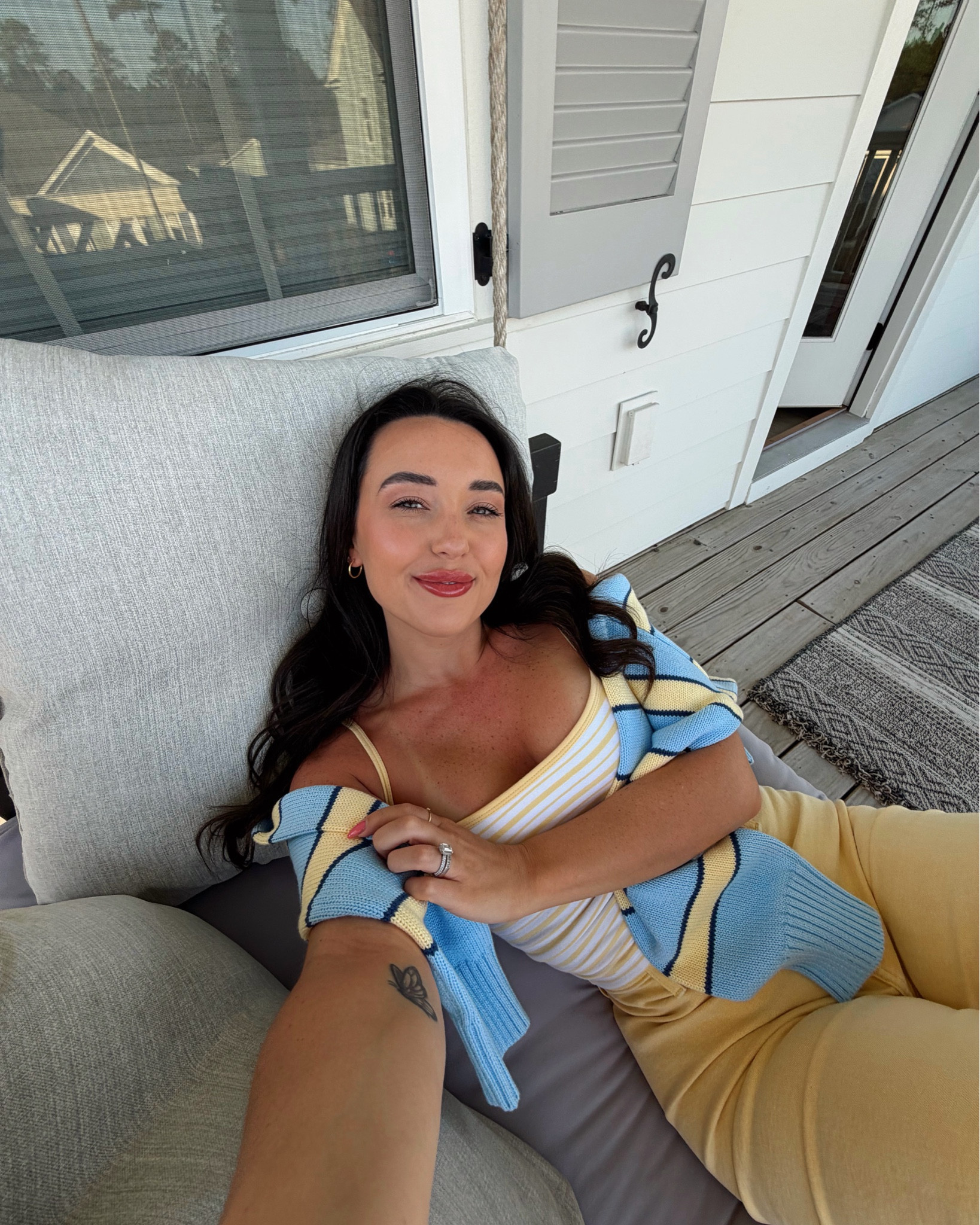 I got this sweater from Gap but it’s sold out so I liked a few almost identical options! 