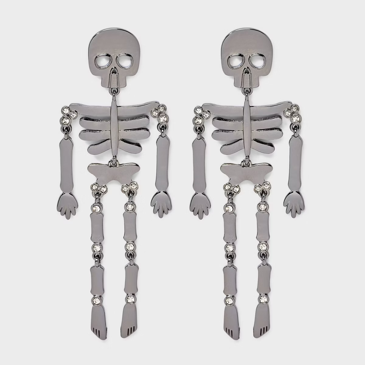 SUGARFIX by BaubleBar Halloween Cutie Bones Earrings - Silver | Target