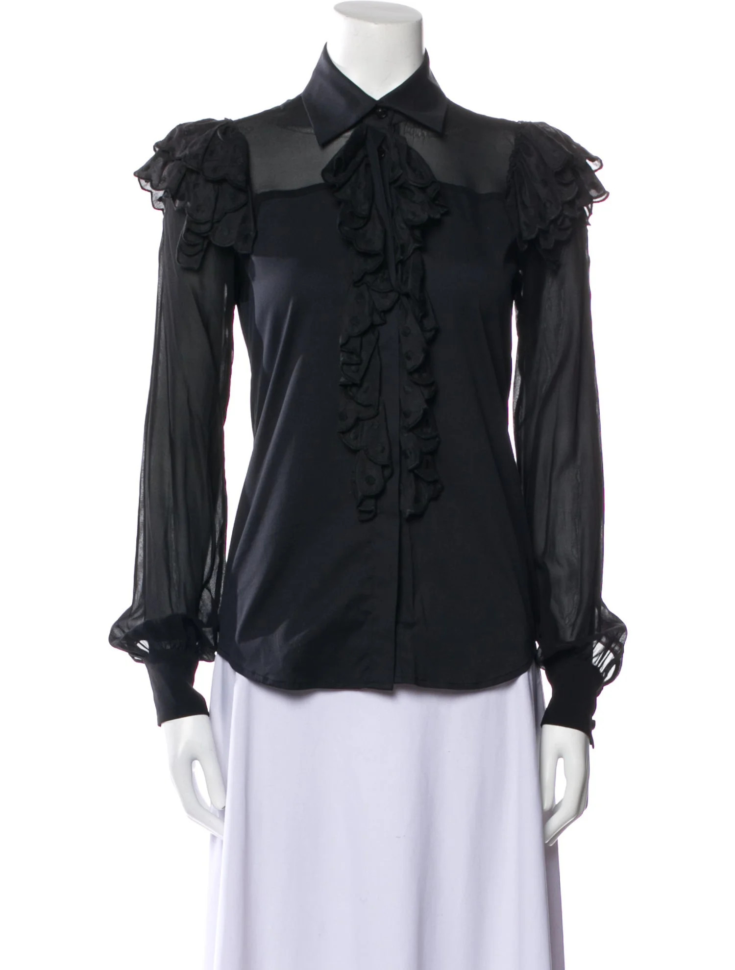 Red Valentino Button-Up Top | The RealReal