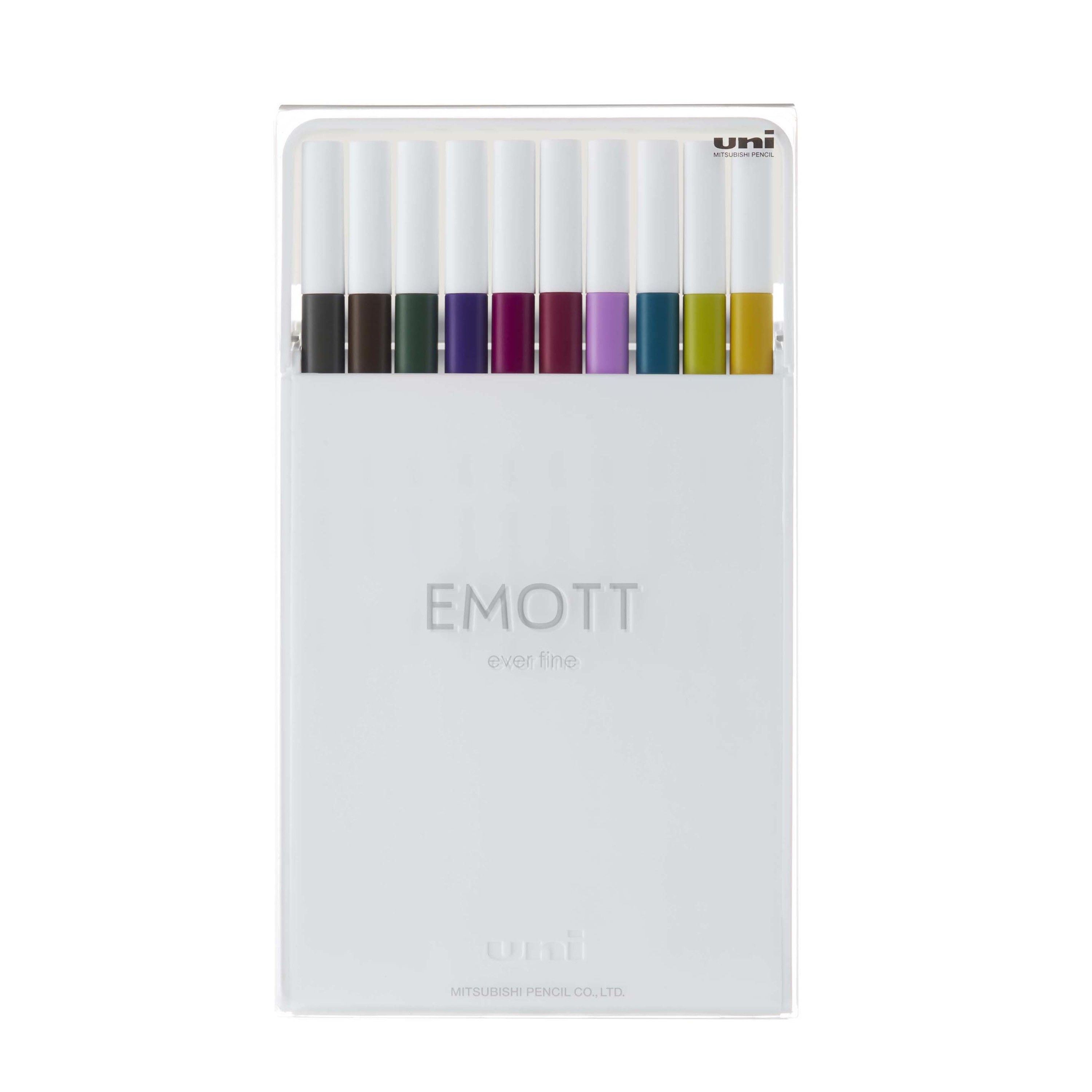 EMOTT Fineliner Pen Set #3, 10-Colors | Walmart (US)