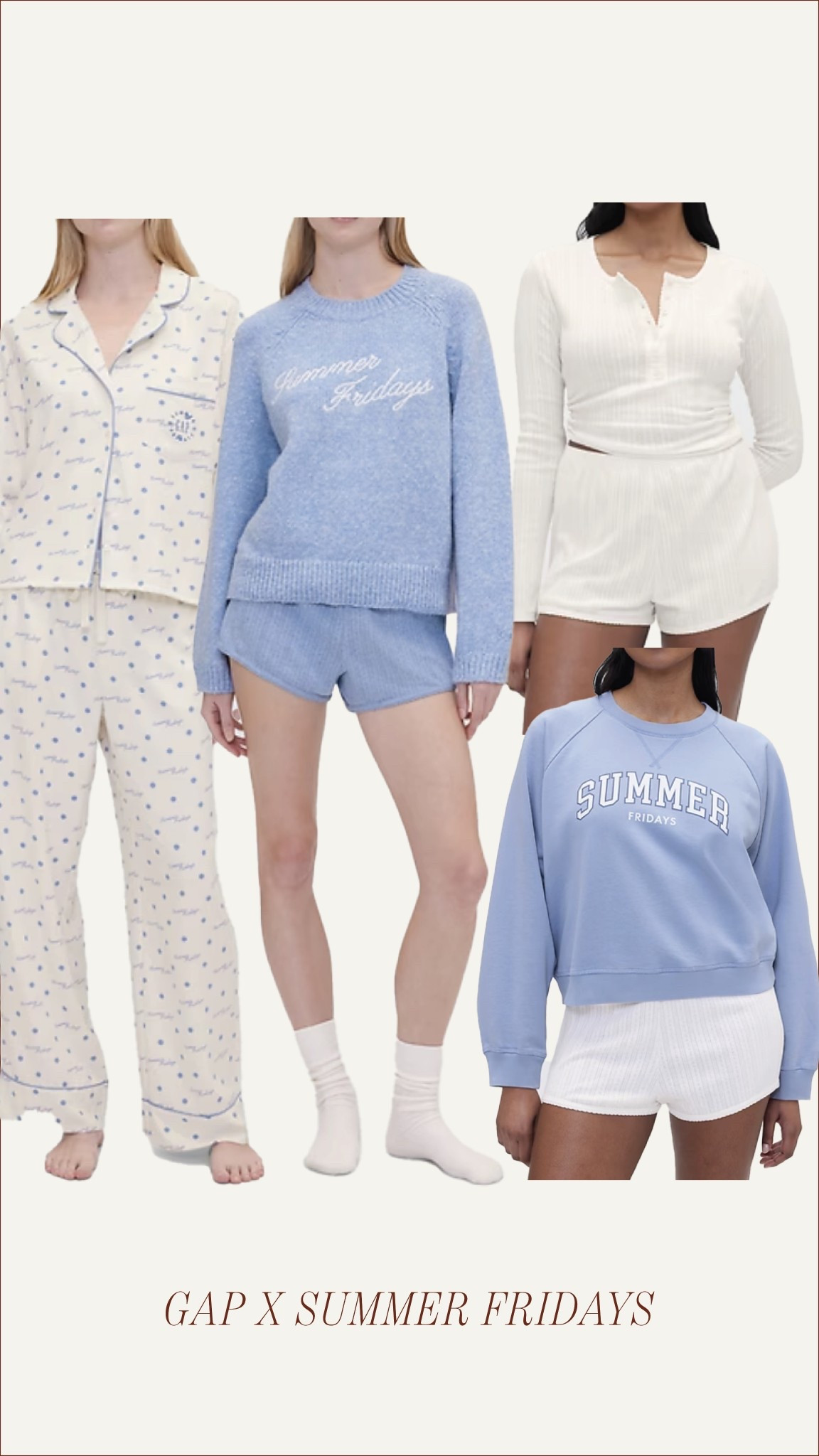 GAP x SUMMER FRIDAYS

#LTKGiftGuide #LTKSeasonal #LTKHoliday