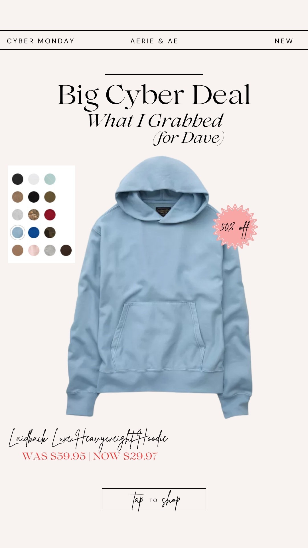 This heavyweight hoodie is the perfect topper for the cooler temps, comes in lots of different colors and is 50% off. gift idea for him men’s casual wear men’s sweatshirt active wear

#LTKMens #LTKSaleAlert #LTKGiftGuide