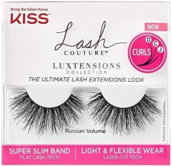 KISS Lash Couture LuXtensions - Strip 01 Russian Volume | Amazon (US)