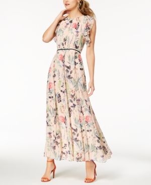 Tommy Hilfiger Floral-Print Maxi Dress | Macys (US)