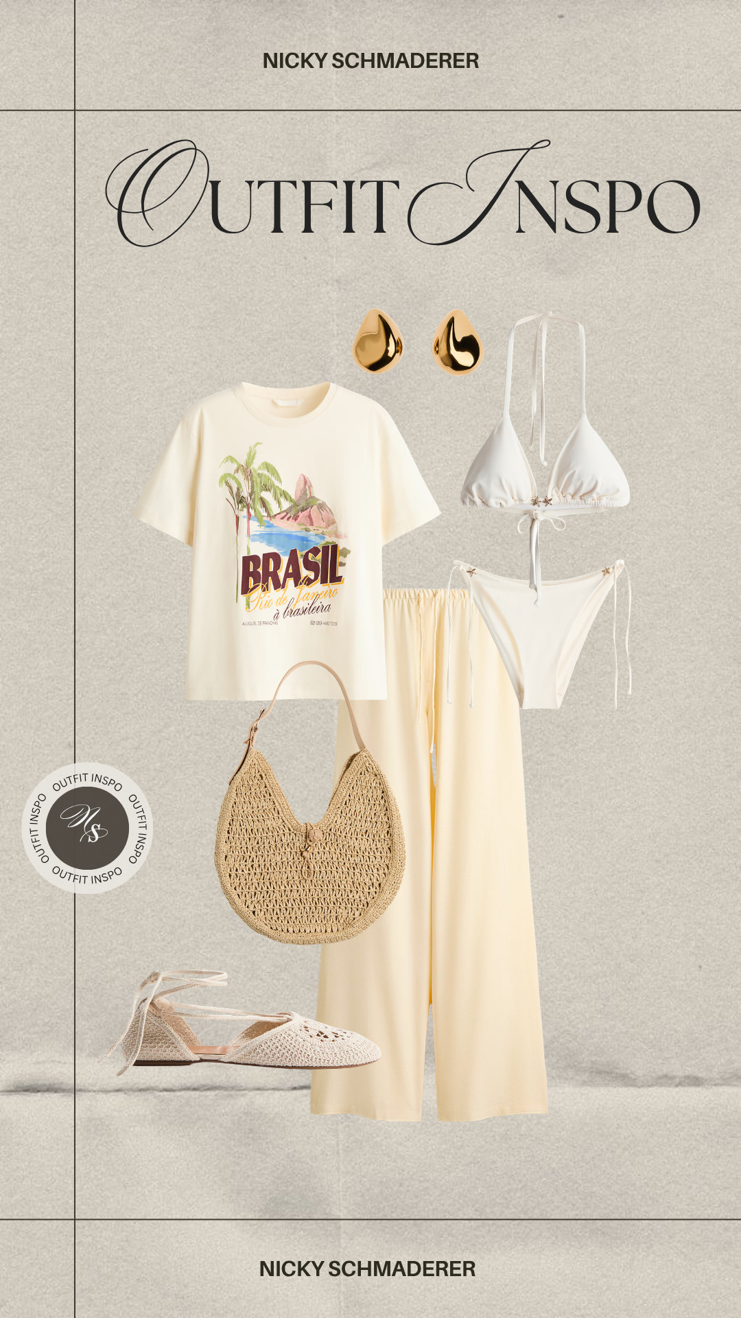 Summer outfit inspo and bikini outfit from H&M

#LTKootd #LTKSeasonal #LTKU