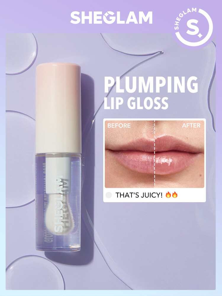 SHEGLAM Hot Goss Plumping Lip Gloss-That's Juicy! | SHEIN