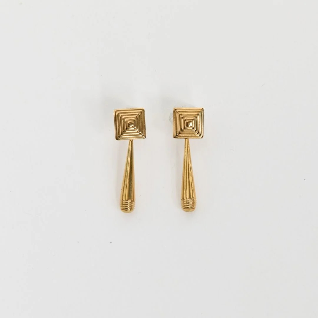 IRIS EARRINGS Gold | Heaven Mayhem