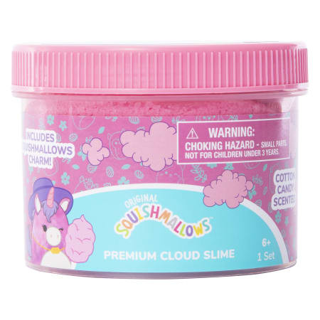 Squishmallows™ Premium Cloud Slime & Mix-Ins 8oz | Five Below