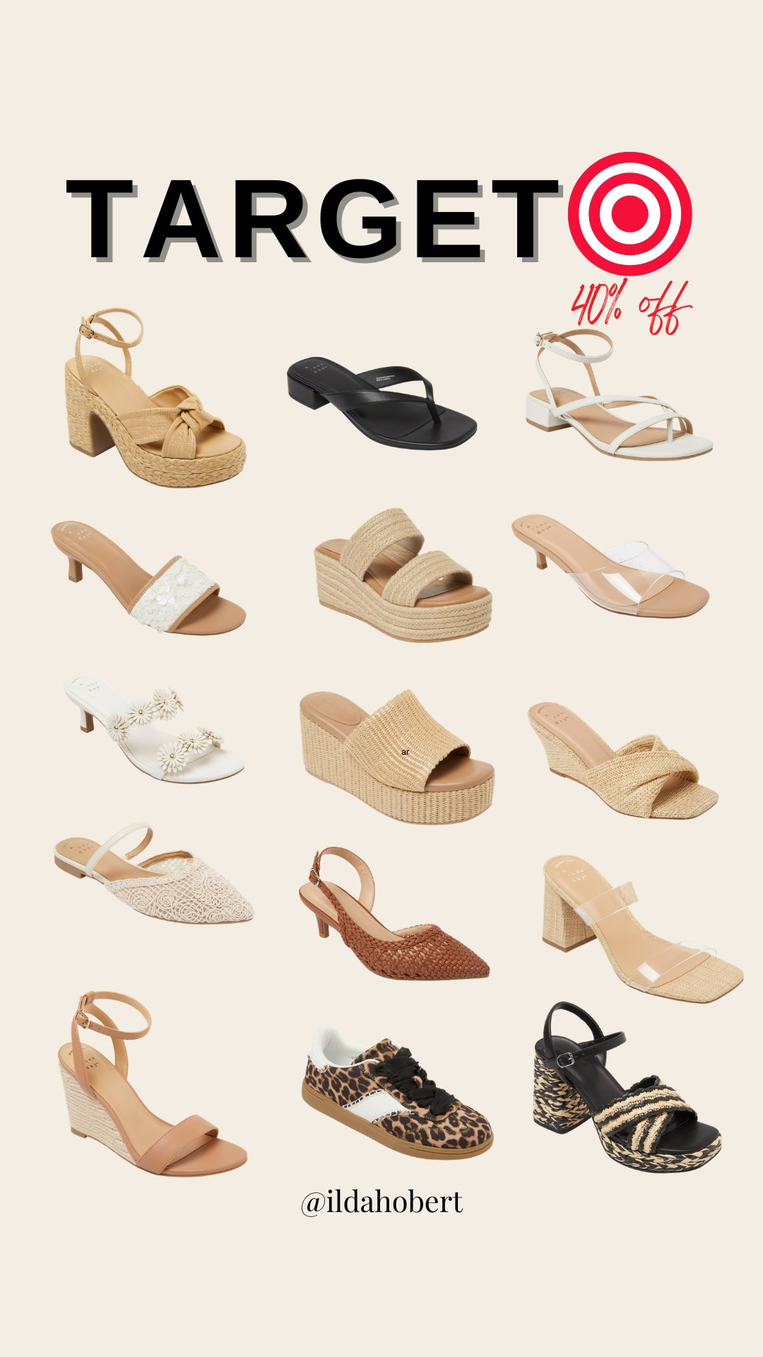 Target Circle Daily Deal -- 40% of shoes!!

Spring, sandals, heels, sneakers, summer, target sale, @Target 

 

#LTKootd #LTKSeasonal #LTKSaleAlert