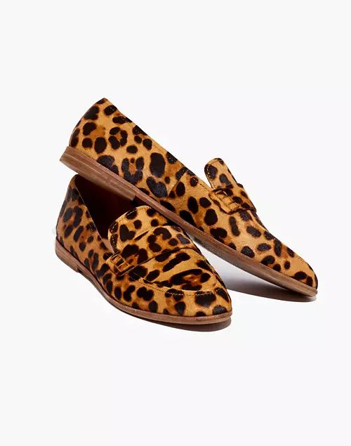 The Alex Loafer in Leopard Calf Hair | Madewell