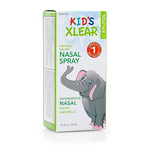 Xlear Natural Xylitol Saline Nasal Spray for Kids - Daily Decongestant, Nose Moisturizer, 0.75 fl oz (Pack of 1) | Amazon (US)