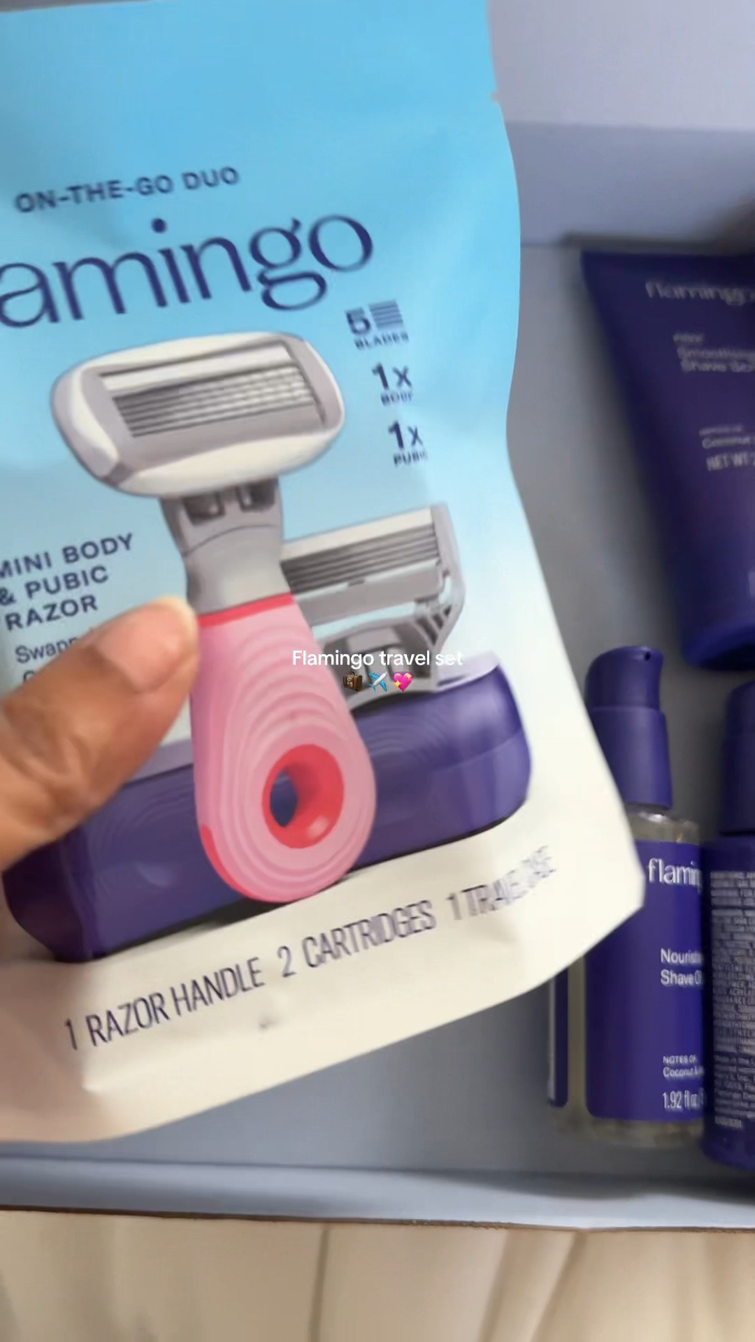 Flamingo travel razor set with minis perfect for spring break!

#LTKBeauty #LTKSeasonal #LTKTravel