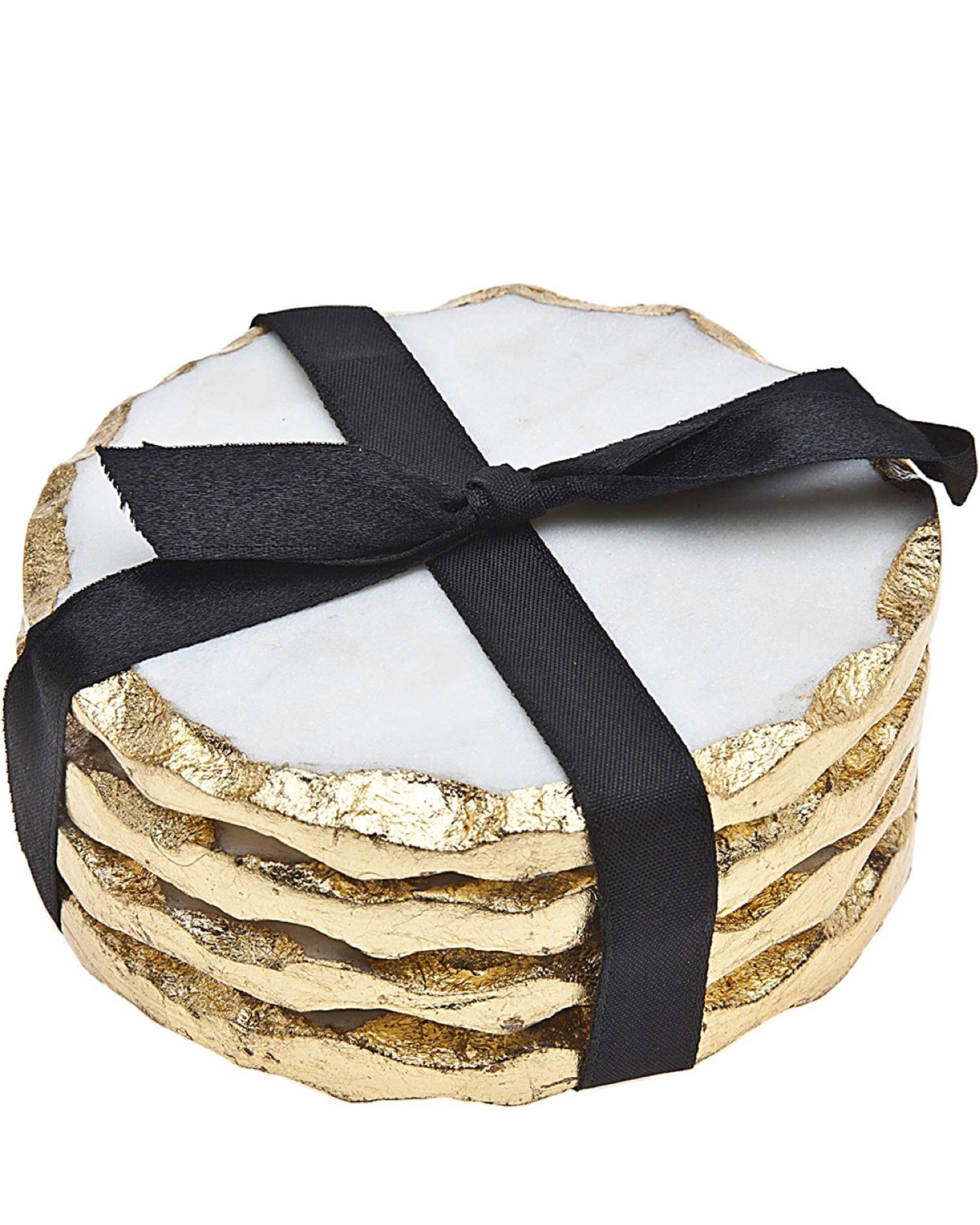 Round Coasters Gold Edge, Marble Coaster Set, Table Protection, Set of 4

About this item #Amazon #Marble #Coaster 

Set of 4 Round White Marble with Gold Finish Coasted Edges
Perfect size for all cups, mugs, and glasses of any beverage
Protects your furniture from stains and hot drinks
Great gift for wedding, anniversaries or housewarming
Care: Hand wash and dry only. Not dishwasher, microwave or oven safe#LTKunder50 

#LTKhome #LTKxPrime #LTKsalealert