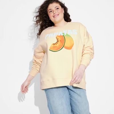 Women's Oversized Pullover Sweatshirt - Wild Fable™ | Target